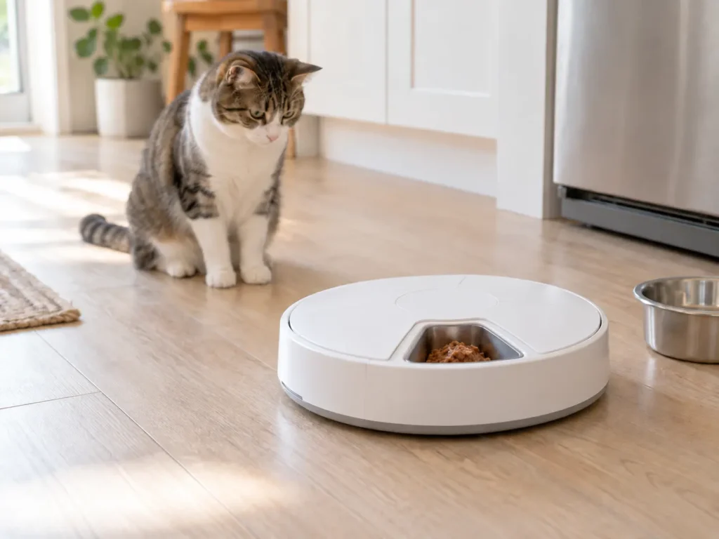 Automatic Wet Food Feeders: What Actually Keeps the Meal Safe