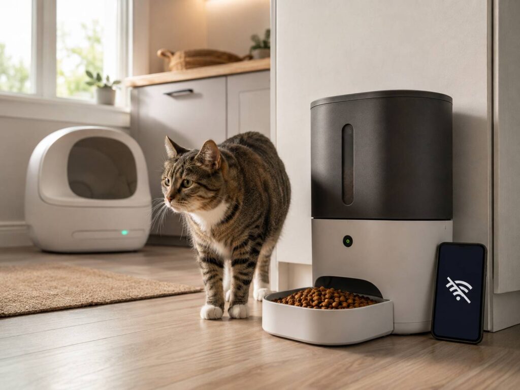 Will Smart Pet Feeders and Litter Boxes Keep Working Offline?